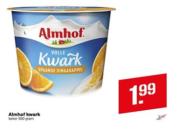 Aanbiedingen Almhof kwark - Almhof - Geldig van 04/09/2023 tot 10/09/2023 bij Coop