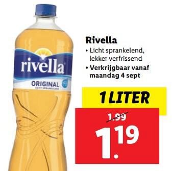 Aanbiedingen Rivella - Rivella - Geldig van 04/09/2023 tot 10/09/2023 bij Lidl