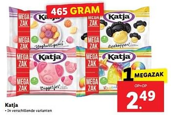 Aanbiedingen Katja - Katja - Geldig van 04/09/2023 tot 10/09/2023 bij Lidl