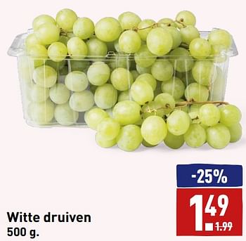 Aanbiedingen Witte druiven - Huismerk - Aldi - Geldig van 04/09/2023 tot 10/09/2023 bij Aldi