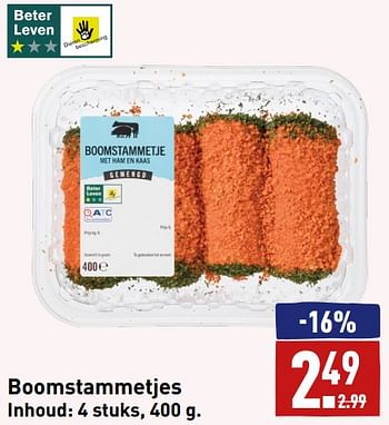Aanbiedingen Boomstammetjes - Huismerk - Aldi - Geldig van 04/09/2023 tot 10/09/2023 bij Aldi