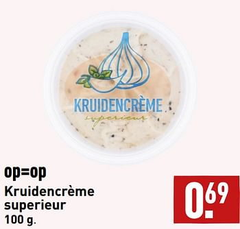 Aanbiedingen Kruidencrème superieur - Huismerk - Aldi - Geldig van 04/09/2023 tot 10/09/2023 bij Aldi