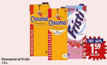 Aanbiedingen Chocomel of fristi - Huismerk - Aldi - Geldig van 04/09/2023 tot 10/09/2023 bij Aldi