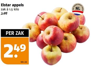 Aanbiedingen Elstar appels - Huismerk Poiesz - Geldig van 04/09/2023 tot 10/09/2023 bij Poiesz