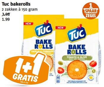 Aanbiedingen Tuc bakerolls - Lu - Geldig van 04/09/2023 tot 10/09/2023 bij Poiesz