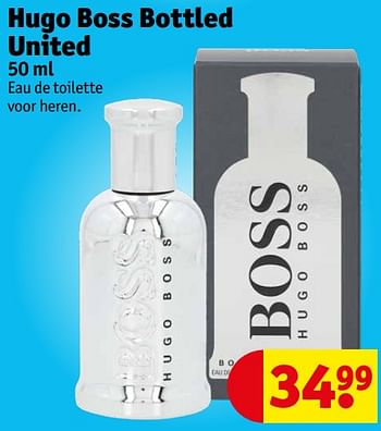 Aanbiedingen Hugo boss bottled united - Hugo Boss - Geldig van 05/09/2023 tot 10/09/2023 bij Kruidvat