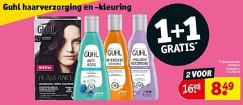 Aanbiedingen Shampoo hyaluron+ - Guhl - Geldig van 05/09/2023 tot 10/09/2023 bij Kruidvat