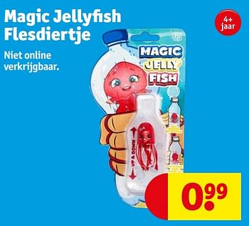 Aanbiedingen Magic jellyfish flesdiertje - Huismerk - Kruidvat - Geldig van 05/09/2023 tot 10/09/2023 bij Kruidvat