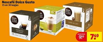Aanbiedingen Nescafé dolce gusto - Nescafe - Geldig van 05/09/2023 tot 10/09/2023 bij Kruidvat