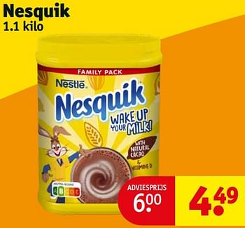 Aanbiedingen Nesquik - Nestlé - Geldig van 05/09/2023 tot 10/09/2023 bij Kruidvat