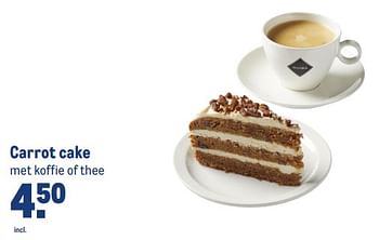 Aanbiedingen Carrot cake - Huismerk - Makro - Geldig van 30/08/2023 tot 12/09/2023 bij Makro