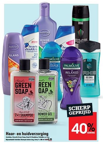 Aanbiedingen Andrélon shampoo iedere dag - Andrelon - Geldig van 24/08/2023 tot 11/09/2023 bij Sligro