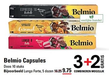 Aanbiedingen Belmio capsules - Belmio - Geldig van 24/08/2023 tot 11/09/2023 bij Sligro