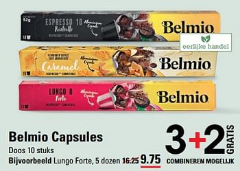 Aanbiedingen Belmio capsules - Belmio - Geldig van 24/08/2023 tot 11/09/2023 bij Sligro