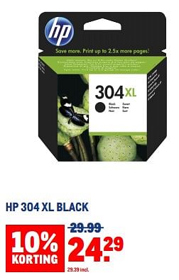 Aanbiedingen Hp 304 xl black - HP - Geldig van 30/08/2023 tot 12/09/2023 bij Makro