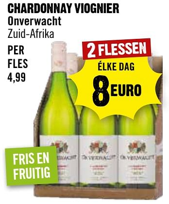Aanbiedingen Chardonnay viognier onverwacht zuid-afrika - Witte wijnen - Geldig van 06/09/2023 tot 12/09/2023 bij Dirk III