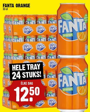 Aanbiedingen Fanta orange - Fanta - Geldig van 06/09/2023 tot 12/09/2023 bij Dirk III