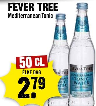 Aanbiedingen Fever tree mediterranean tonic - Fever Tree - Geldig van 06/09/2023 tot 12/09/2023 bij Dirk III