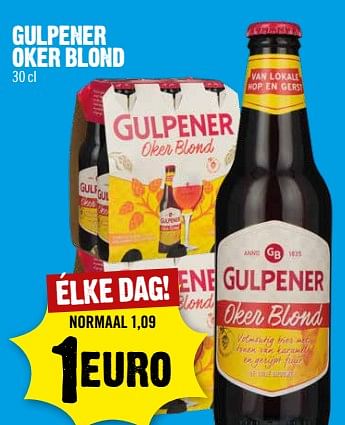 Aanbiedingen Gulpener oker blond - Gulpener - Geldig van 06/09/2023 tot 12/09/2023 bij Dirk III