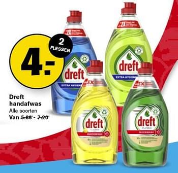 Aanbiedingen Dreft handafwas - Dreft - Geldig van 06/09/2023 tot 12/09/2023 bij Hoogvliet