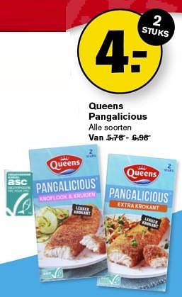 Aanbiedingen Queens pangalicious - Queens - Geldig van 06/09/2023 tot 12/09/2023 bij Hoogvliet