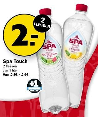Aanbiedingen Spa touch - Spa - Geldig van 06/09/2023 tot 12/09/2023 bij Hoogvliet