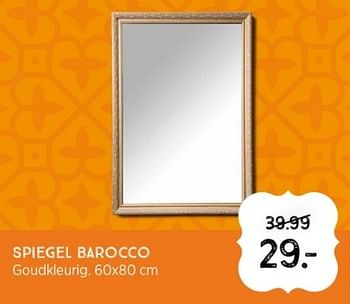Aanbiedingen Spiegel barocco - Huismerk - Xenos - Geldig van 03/09/2023 tot 16/09/2023 bij Xenos