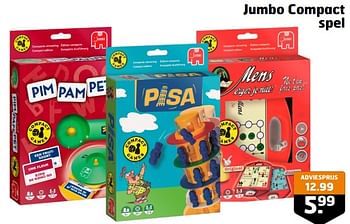 Aanbiedingen Jumbo compact spel - Jumbo - Geldig van 05/09/2023 tot 17/09/2023 bij Trekpleister