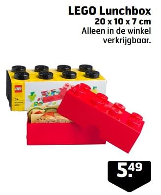 Aanbiedingen Lego lunchbox - Lego - Geldig van 05/09/2023 tot 17/09/2023 bij Trekpleister