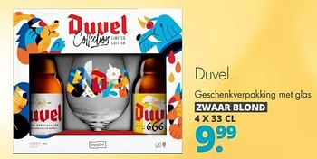 Aanbiedingen Duvel geschenkverpakking met glas - Duvel - Geldig van 04/09/2023 tot 17/09/2023 bij Mitra