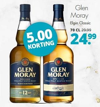 Aanbiedingen Glen moray elgin classic - Glen Moray - Geldig van 04/09/2023 tot 17/09/2023 bij Mitra