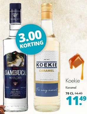 Aanbiedingen Koekie karamel - Koekie - Geldig van 04/09/2023 tot 17/09/2023 bij Mitra