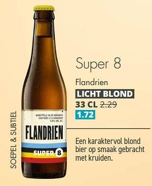 Aanbiedingen Super 8 flandrien - Brouwerij Haacht - Geldig van 04/09/2023 tot 17/09/2023 bij Mitra