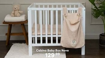 Aanbiedingen Cabino baby box nova - Cabino - Geldig van 10/09/2023 tot 16/09/2023 bij Baby & Tiener Megastore