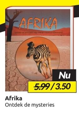 Aanbiedingen Afrika - Huismerk - Boekenvoordeel - Geldig van 09/09/2023 tot 17/09/2023 bij Boekenvoordeel
