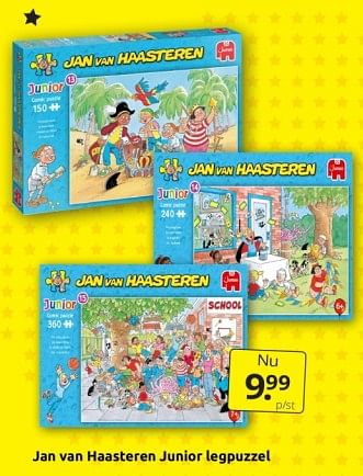 Aanbiedingen Jan van haasteren junior legpuzzel - Jumbo - Geldig van 09/09/2023 tot 17/09/2023 bij Boekenvoordeel