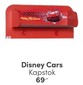 Aanbiedingen Disney cars kapstok - Disney - Geldig van 03/09/2023 tot 30/09/2023 bij Baby & Tiener Megastore