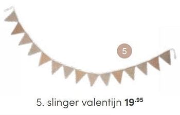Aanbiedingen Slinger valentijn - Huismerk - Baby &amp; Tiener Megastore - Geldig van 03/09/2023 tot 30/09/2023 bij Baby & Tiener Megastore