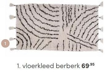 Aanbiedingen Vloerkleed berberk - Huismerk - Baby &amp; Tiener Megastore - Geldig van 03/09/2023 tot 30/09/2023 bij Baby & Tiener Megastore