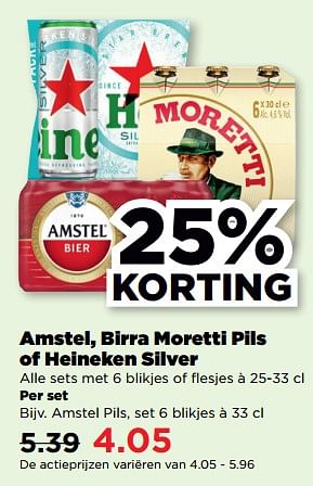 Aanbiedingen Amstel pils - Amstel - Geldig van 10/09/2023 tot 16/09/2023 bij Plus