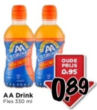 Aanbiedingen Aa drink - AA-Drink - Geldig van 10/09/2023 tot 16/09/2023 bij Vomar