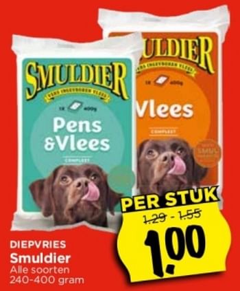 Aanbiedingen Smuldier - Smuldier - Geldig van 10/09/2023 tot 16/09/2023 bij Vomar