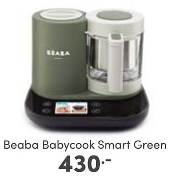 Aanbiedingen Beaba babycook smart green - Beaba - Geldig van 10/09/2023 tot 16/09/2023 bij Baby & Tiener Megastore