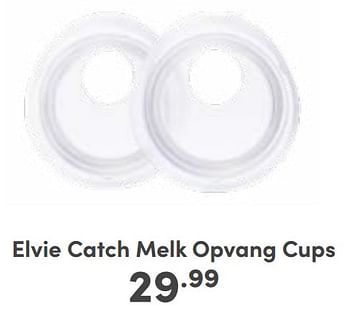 Aanbiedingen Elvie catch melk opvang cups - Elvie - Geldig van 10/09/2023 tot 16/09/2023 bij Baby & Tiener Megastore