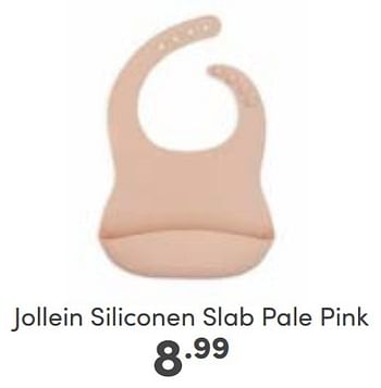Aanbiedingen Jollein siliconen slab pale pink - Jollein - Geldig van 10/09/2023 tot 16/09/2023 bij Baby & Tiener Megastore
