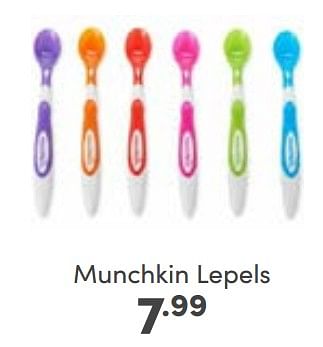 Aanbiedingen Munchkin lepels - Munchkin - Geldig van 10/09/2023 tot 16/09/2023 bij Baby & Tiener Megastore