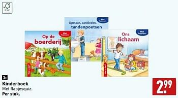 Aanbiedingen Kinderboek - Huismerk - Aldi - Geldig van 11/09/2023 tot 17/09/2023 bij Aldi