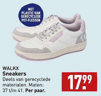 Aanbiedingen Sneakers - Walkx - Geldig van 11/09/2023 tot 17/09/2023 bij Aldi