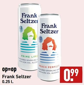 Aanbiedingen Frank seltzer - Frank Seltzer - Geldig van 11/09/2023 tot 17/09/2023 bij Aldi