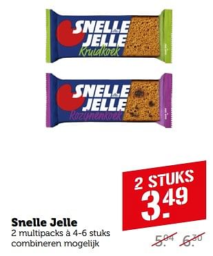 Aanbiedingen Snelle jelle - Snelle Jelle - Geldig van 11/09/2023 tot 17/09/2023 bij Coop